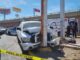 Elemento de Transportes y paramédicos de Cruz Roja salvan la vida a conductor que sufre un infarto y choca