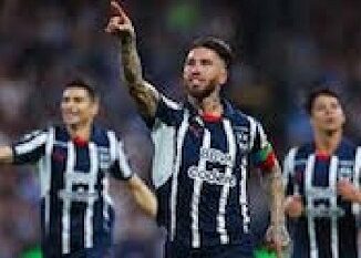 Español Sergio Ramos anota primer gol en México con Rayados