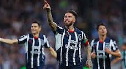 Español Sergio Ramos anota primer gol en México con Rayados