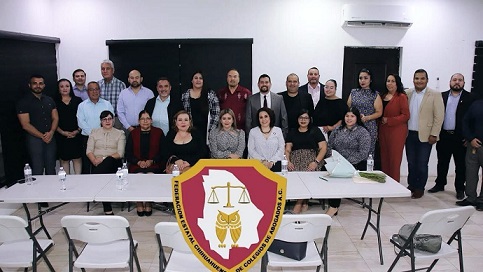 El colegio de abogados invita hoy a la capacitación rumbo a la elección de las personas juzgadoras