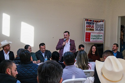 “Será una casa para todos, sin colores ni partidos:” Tony Meléndez inaugura su oficina de enlace en Delicias