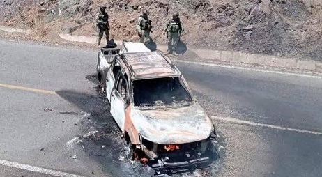Enfrentamientos y bloqueos en Jalisco; mataron a tres de la GN