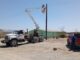 Se trabaja en rehabilitación de alumbrado público en la comunidad de San Antonio de Bravo.