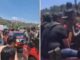 Desfila CJNG en Sábado de Gloria en Michoacán