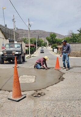 Manuel Benavides: Rehabilitan de calles de la cabecera municipal