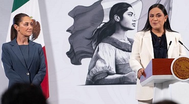 Espaldarazo a Ariadna Montiel; es un ejemplo de humildad: Sheinbaum