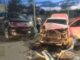 Choque frontal deja cuantiosos daños materiales en Puerta de Hierro