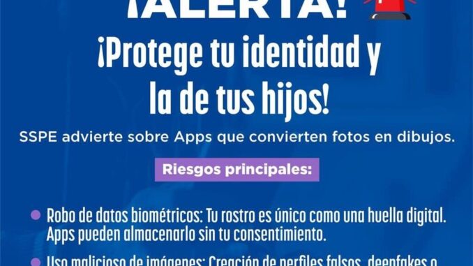 advierte-sspe-sobre-riesgos-de-convertir-fotos-en-dibujos-animados.jpeg Advierte SSPE sobre riesgos de convertir fotos en dibujos animados