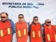 Detienen a 4 robando en una constructora en Parajes de San José