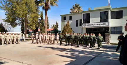 El general Roberto René Carranza Solórzano nuevo comandante de la guarnición militar de Ojinaga