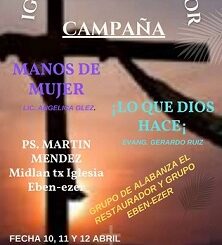 Continúa hoy y mañana la campaña vangelística de la Iglesia “El Restaurador en la Colonia Magisterial
