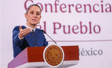 Sheinbaum pide a banqueros reducir tasas de interés