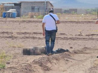 Hallan un ejecutado en terreno en desarrollo habitacional