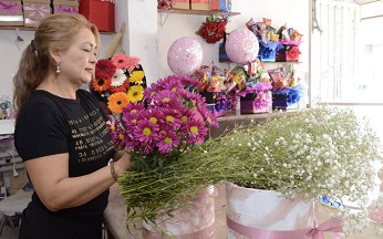 No repuntaron ventas de flores por el 10 de mayo
