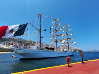 El Cuauhtémoc, el buque escuela de México «embajador y caballero de los Mares»