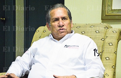 Vino el fin de semana a Ojinaga Alfredo Fierro