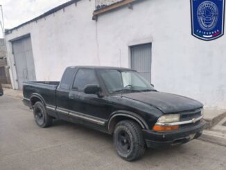 Recupera AEI pick up con reporte de robo en Parral