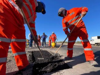 Da Estado mantenimiento a más de 56 mil metros cuadrados de carreteras estatales