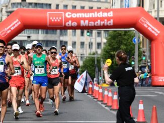 Alegna González reina en la Gran Vía de Madrid junto a Yamanishi Toshikazu