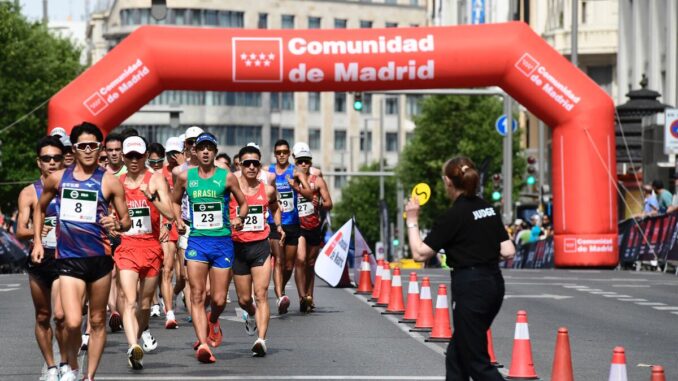 Alegna González reina en la Gran Vía de Madrid junto a Yamanishi Toshikazu