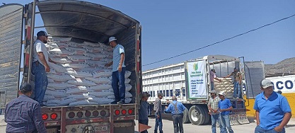 Manuel Benavides: Entregan 100 toneladas de maíz beneficiando a los productores locales