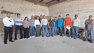 Entregaron ayer materiales de construcción